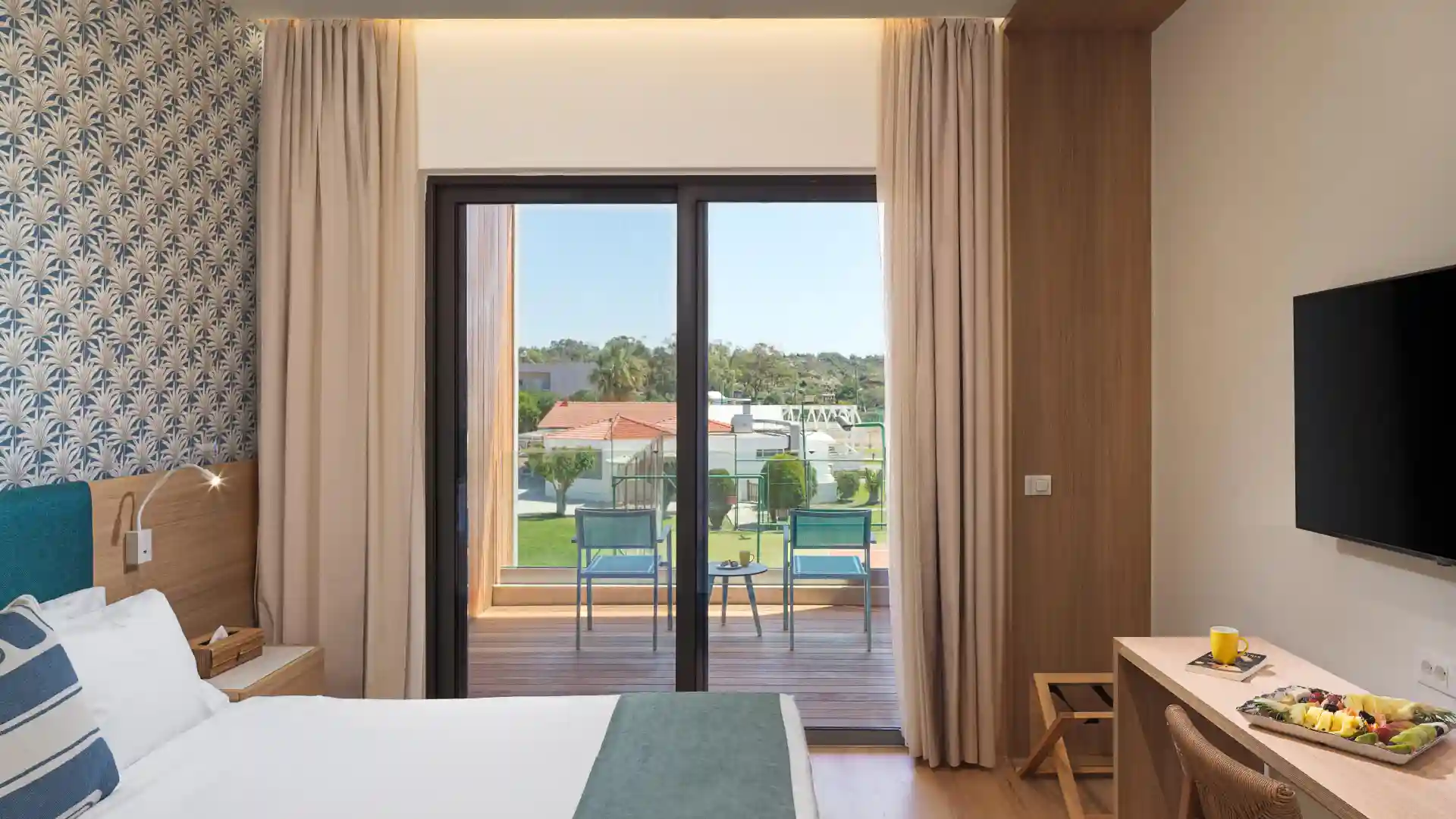 חדר פרימיום עם נוף לגינה