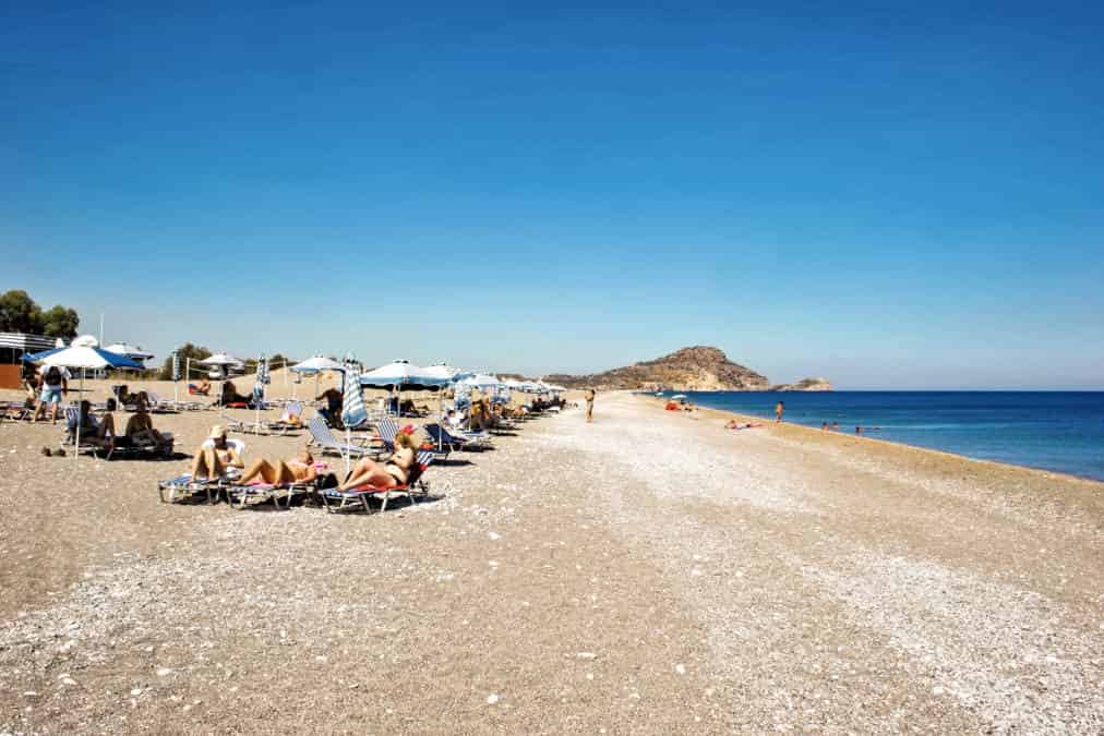 חוף אפנדו (Afantou beach)