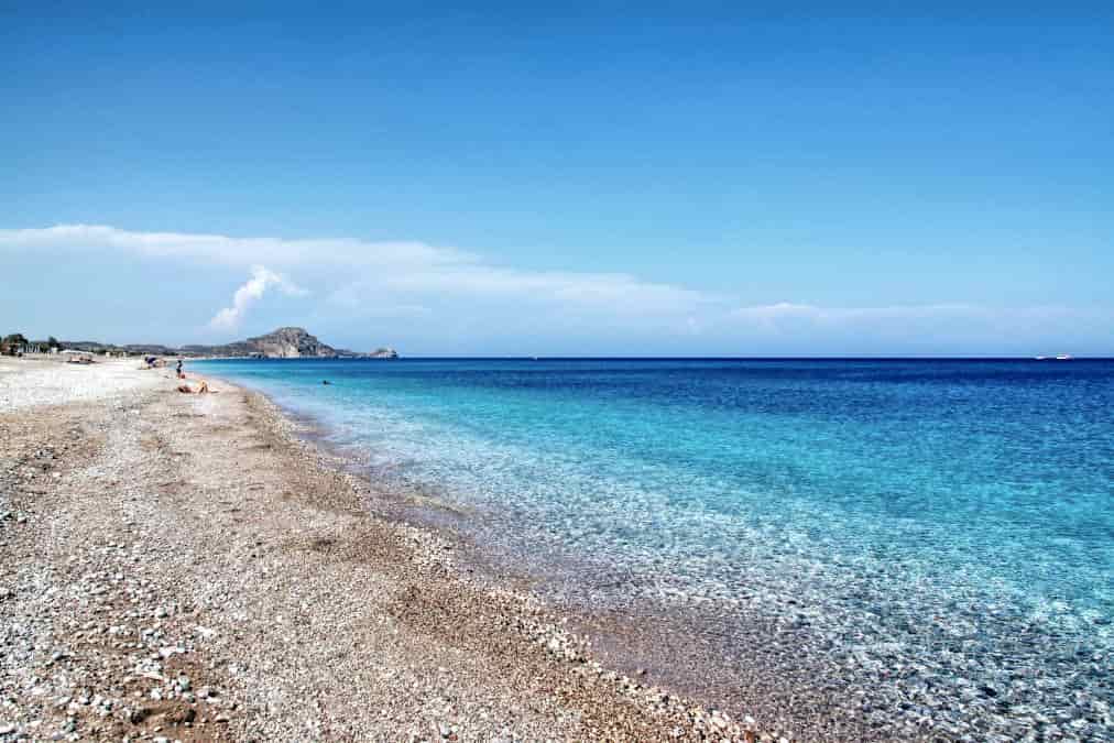 חוף אפנדו (Afantou beach)