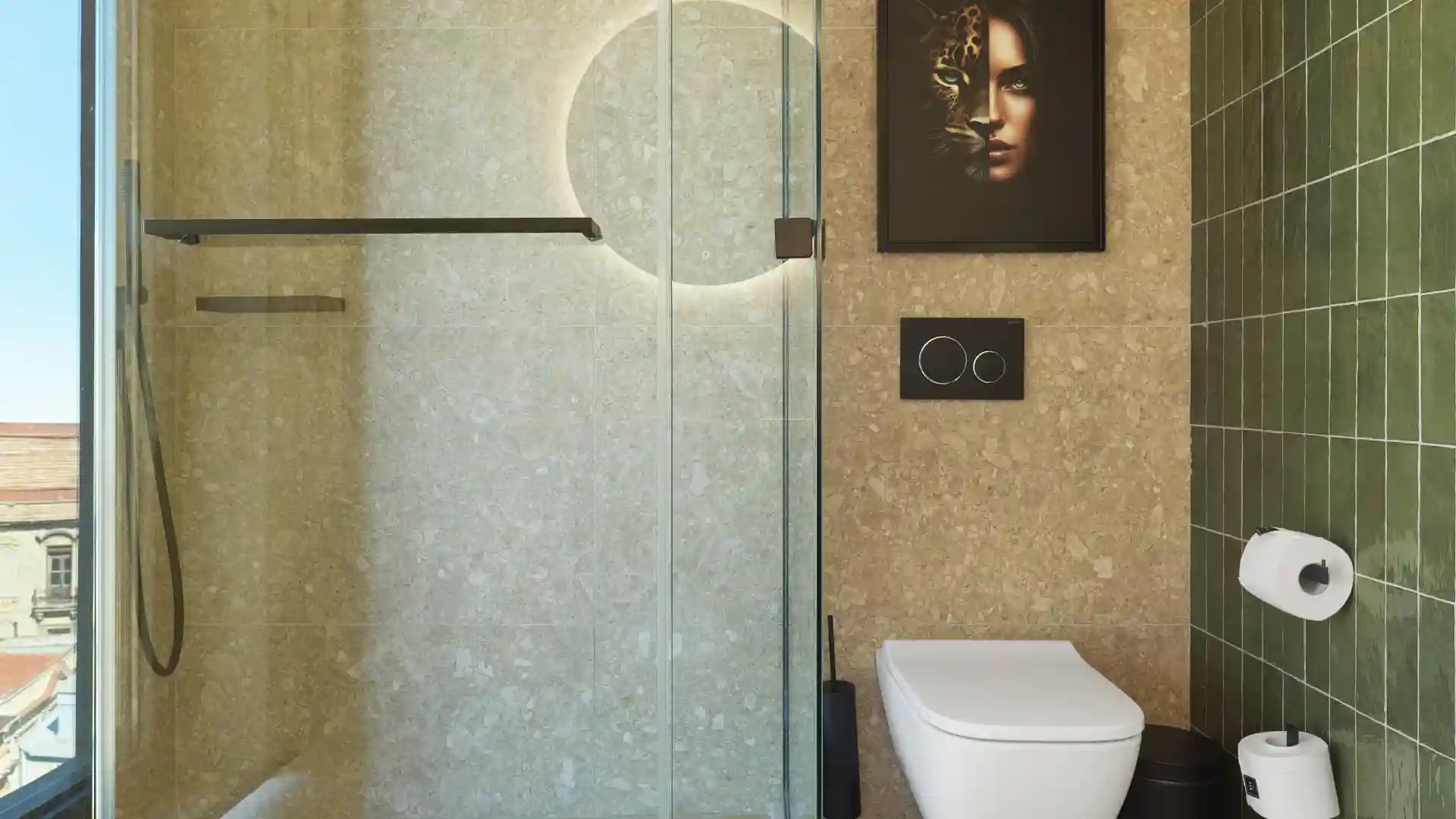 חדר משפחה — שני חדרים מחוברים